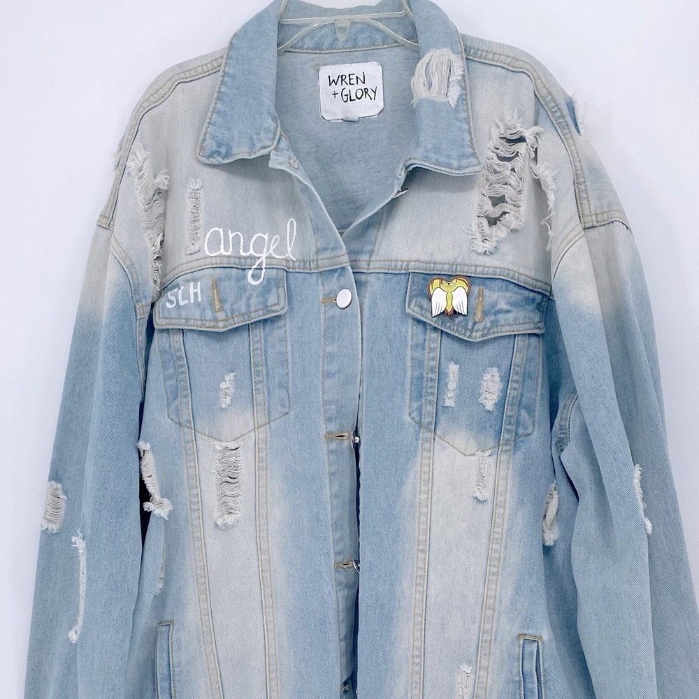 WREN+GLORY 'ANGEL' DENIM JACKET - Picture 5 of 15